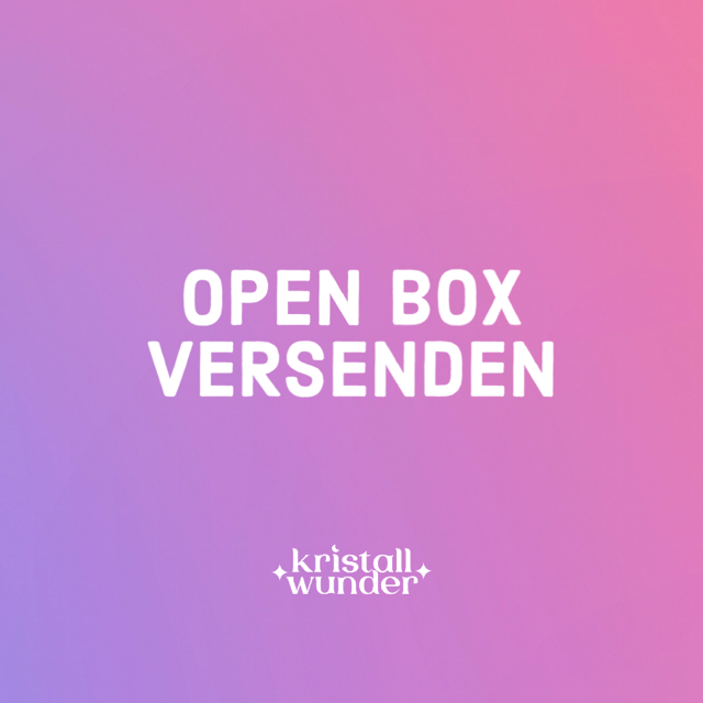 OPENBOX SCHLIESSEN VERSENDEN